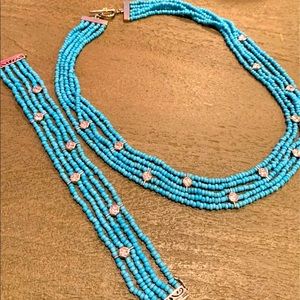 Beautiful necklace & bracelet set